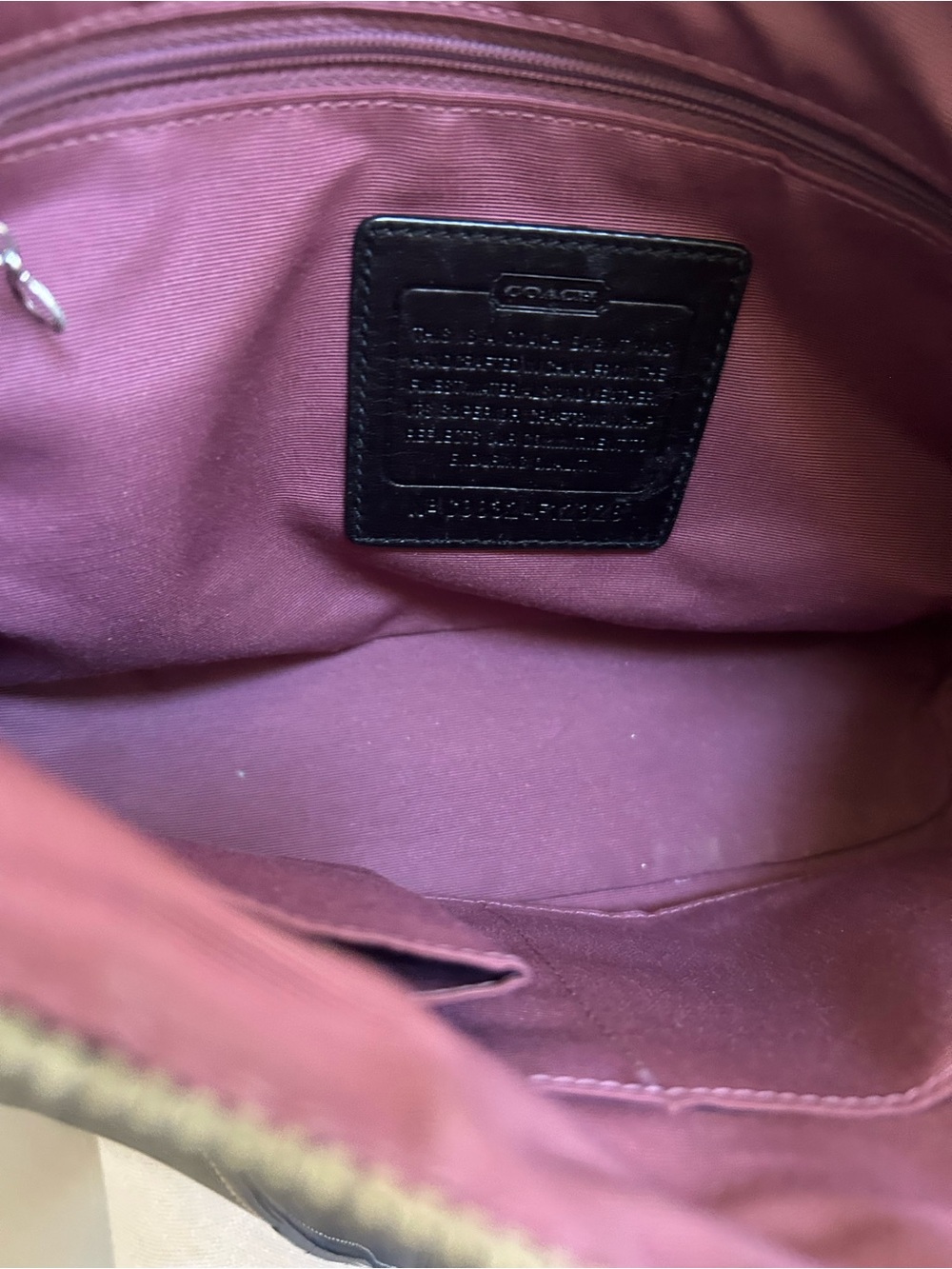 Coach Canvas Crossbody Bag in Black and gray - Picture 13 of 13